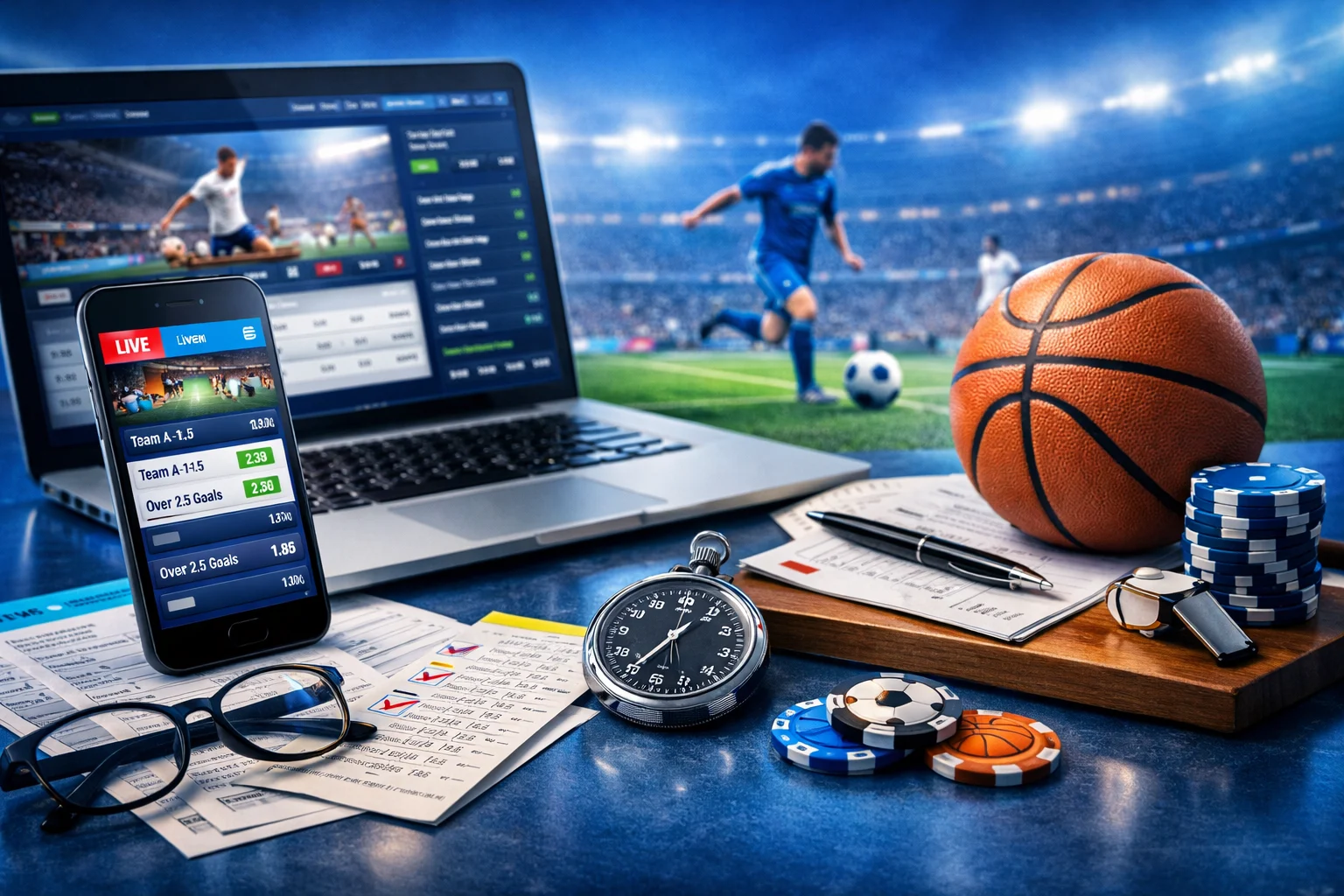 Guide pour débutants aux paris sportifs en ligne (repères pour les paris en direct)