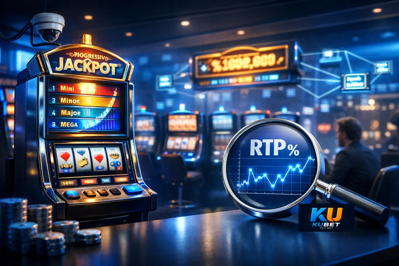 ตู้แจ็กพอตสะสม (Progressive Jackpot): ประเด็นอัตราจ่าย แนวโน้มล่าสุด และข้อสังเกต
