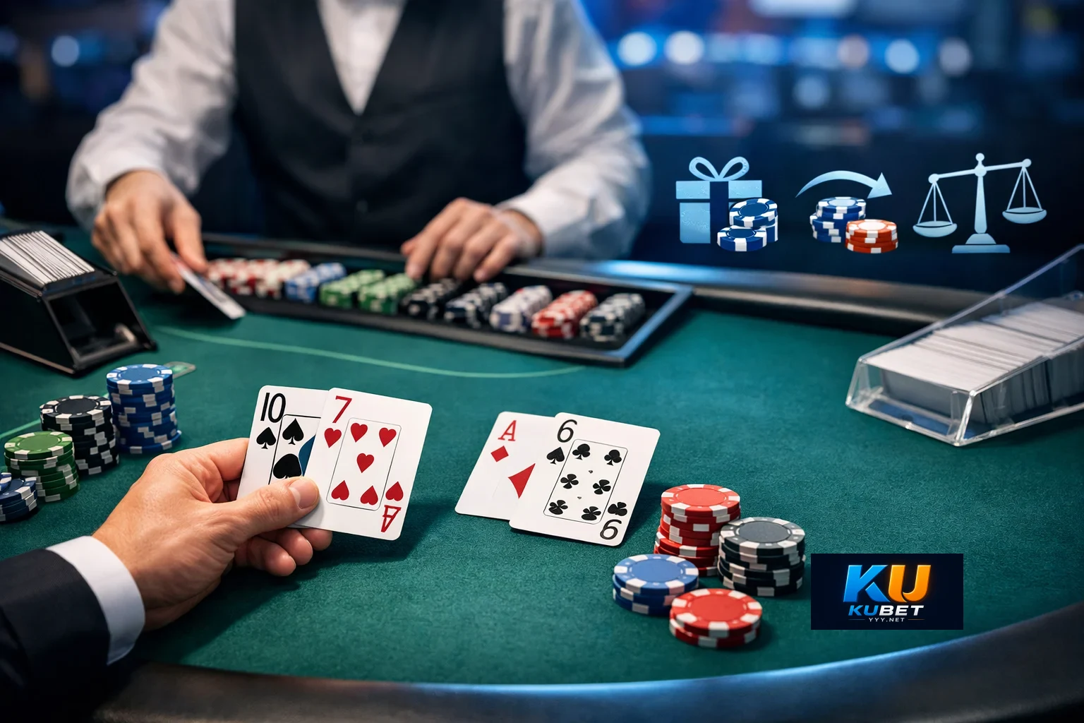 Tổng hợp khuyến mãi Blackjack trực tiếp: Những điểm người chơi cần lưu ý và so sánh nhanh