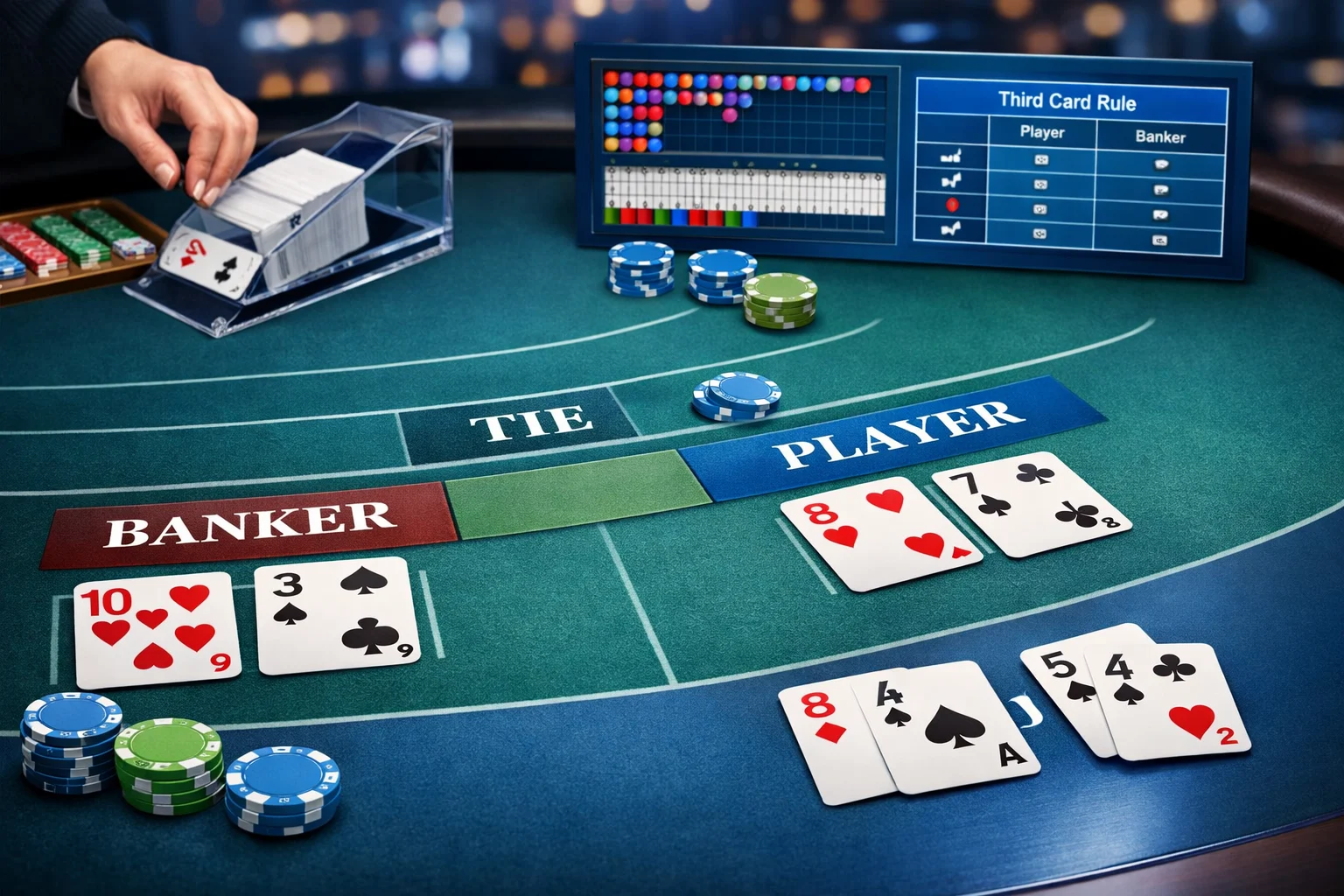 Comprendre rapidement les règles du baccarat : guide d'initiation complet