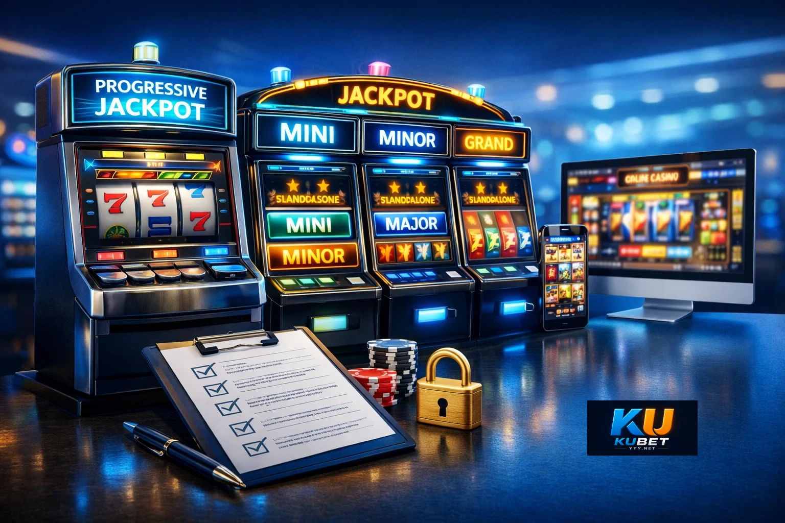 Hướng dẫn nhanh máy jackpot cộng dồn: thị trường phổ biến và điểm cần lưu ý