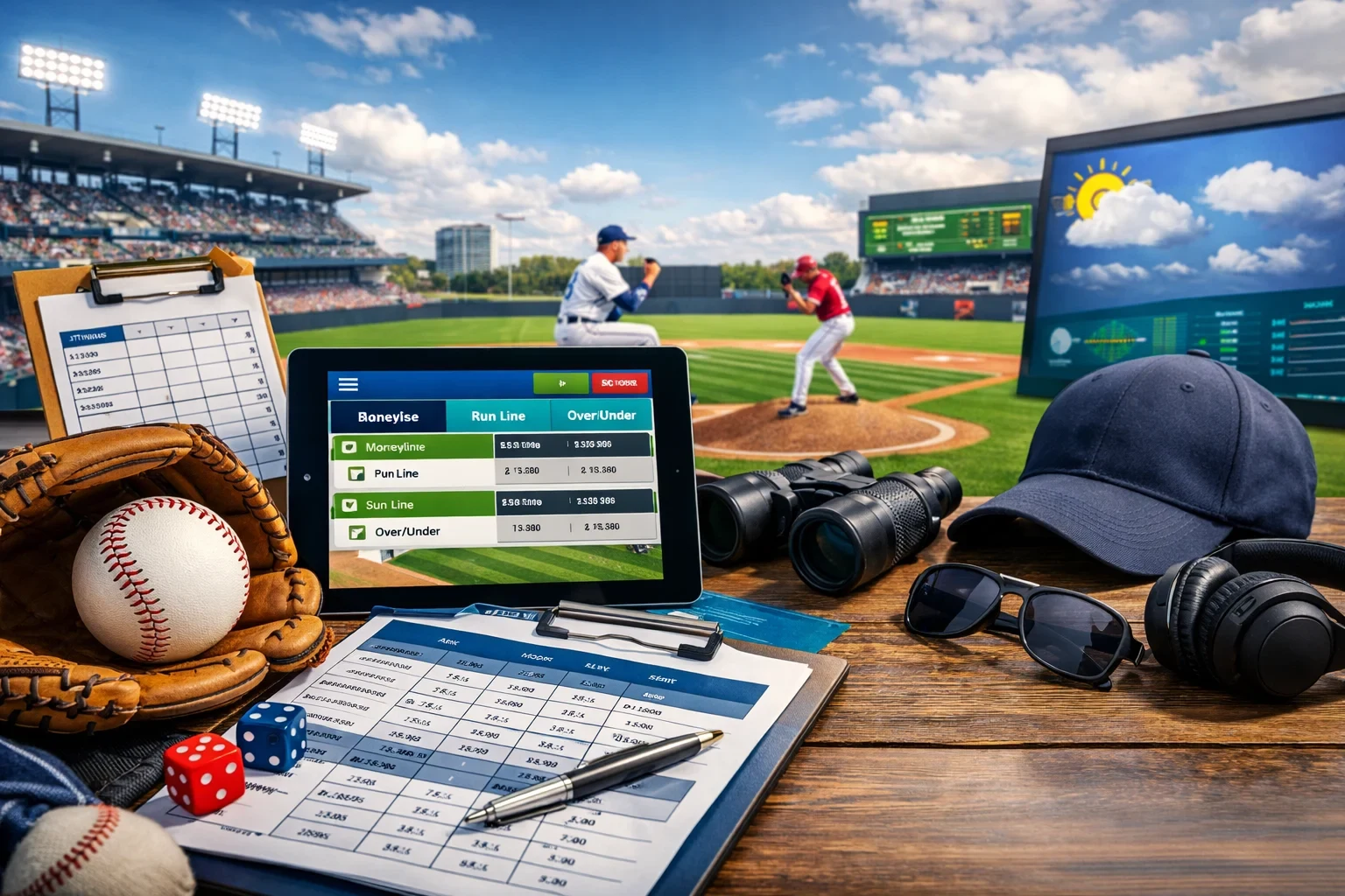 Apuestas en partidos de béisbol: tipos de apuesta, cómo evaluar tendencias antes de elegir y recomendaciones prácticas